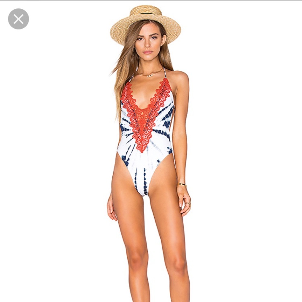 Blue Life Mirage Halter One Piece